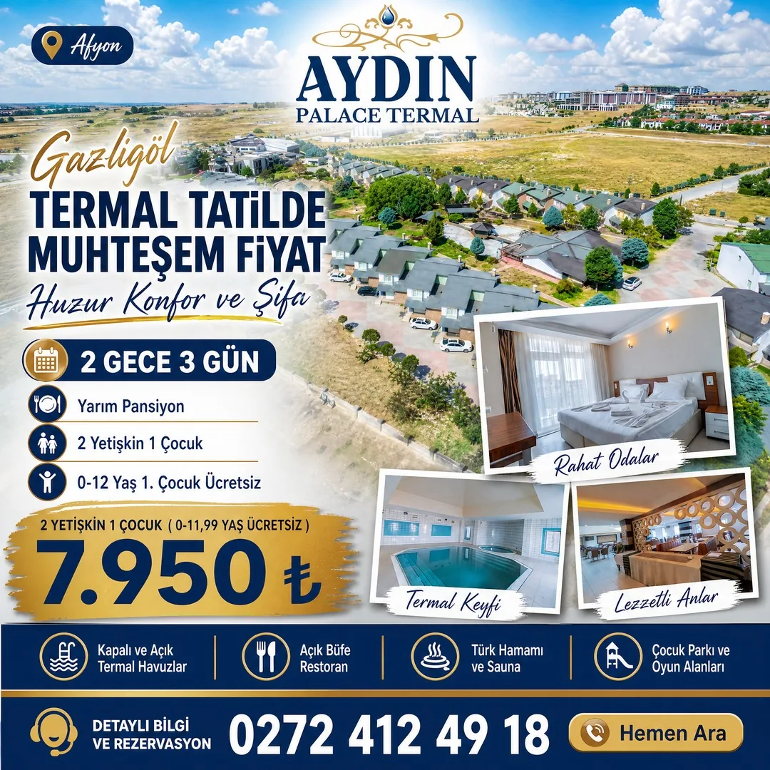 Campaign poster of Aydın Palace Termal